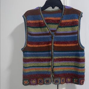 Vintage Koret City Blues Petites 90s multicolor Sweater